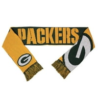 Forever Kolekcionarstvo Reverzibilni Šal Sa Podijeljenim Logotipom, Green Bay Packers