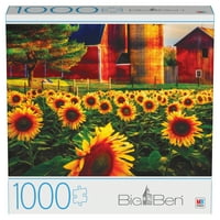 Slagalica Big Ben Od 1000 Komada, Evening Sunflower
