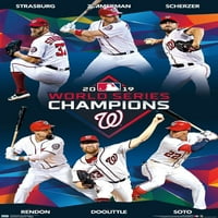 World Series® - Washington Nationals Champions Premium Poster i poster Mount Bundle