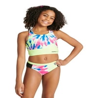 Pravda djevojke sportski Bikini sa logotipom Akcenti kupaći kostim, veličine 5-18