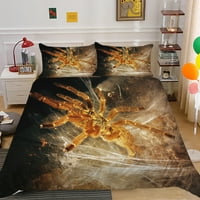 Zlatni pauk slikarski prekrivač polovni poklopac Poliester kućni tekstil Poklopac posteljine, pun