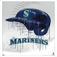 Seattle Mariners - Kap Po Kap Šlem Zidni Poster, 14.725 22.375 Uramljen