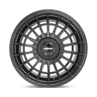 Rotiformni aluminijumski rim R Las-R 19x10in mat crni finiš, R142190042 + 35