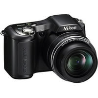 Nikon Coolpi l Crna digitalna kamera od 10MP sa optičkim zumom, 3 LCD