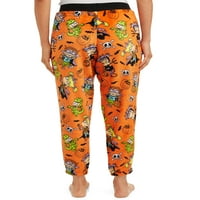 Nickelodeon ženske i ženske Plus Rugrats flis pantalone za spavanje